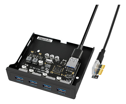 Tarjeta De Expansión Usb Pci-e A Usb 3.0 Para Panel Frontal