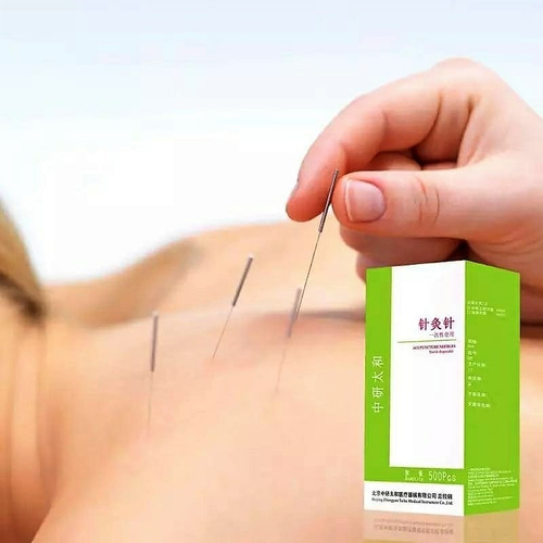 Agujas De Acupuntura 100 Unidades 0.25x40 Con Cánula Oferta!