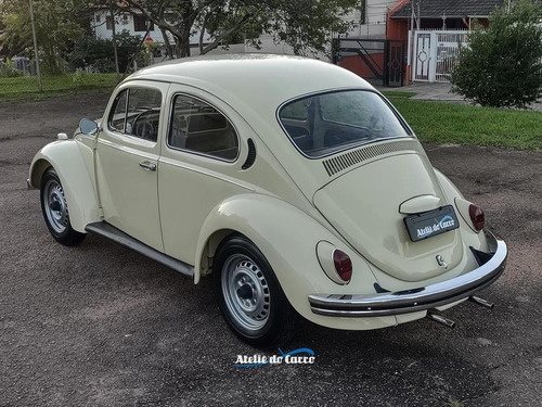 Imagem 4 de 15 de Fusca Standard 76 Pl Preta Assoalho Fábrica -ateliê Do Carro
