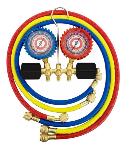 Manómetro /árbol De Carga/manifold R410a/r404/r22 Hcpro