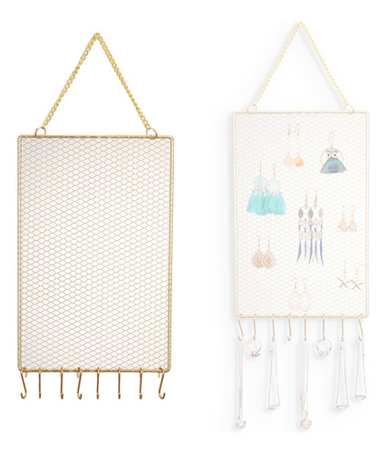 Colgador De Organizador De Joyas Soporte De Collar Vertical