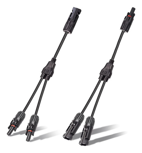 Conector Solar Con Divisor 1 A 2 Y Rama Paralela