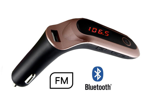 Transmissor Fm Veicular Bluetooth Usb/sd Top Exclusivo Ofert