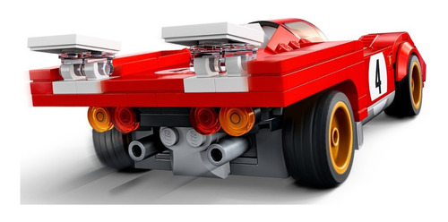 Figura Para Armar Lego 1970 Ferrari 512 M Speed Champions Cantidad De Piezas 291