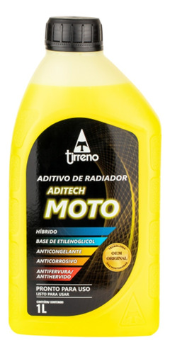 Aditivo De Radiador Moto Tirreno Extended Life Hybrid Tech