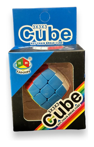 Cubo Rubik Llavero 5,7cm Stickerless Fanxin