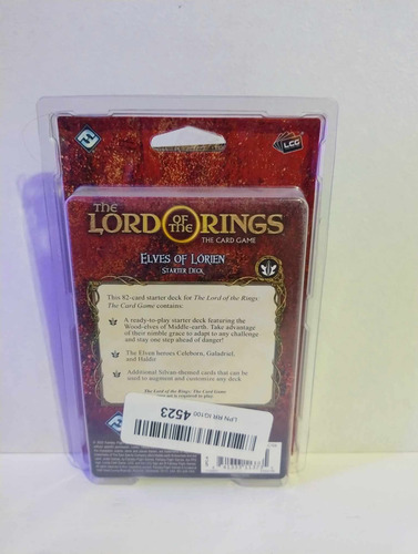 Lord Of The Rings Lcg Elves Of Lorien Starter Deck (Usado)