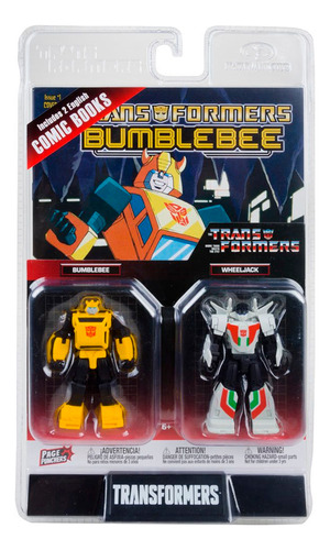 Bumblebee & Wheeljack W/ 2 Comic Books, Transformers