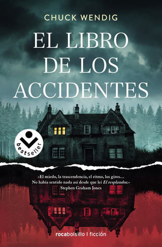 Libro De Los Accidentes, El, De Chuck Wendig. Editorial Roca Bolsillo En Español