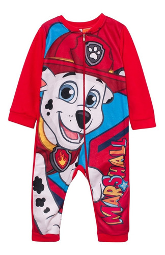 Pijama Niños Enterito Polar Paw Patrol Marshall Lic Original