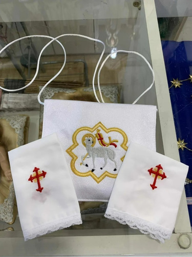 Bolsa Viático Sanguíneo Corporal Ministro Eucaristia Teca