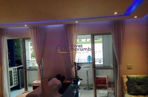 Imagem 3 de 15 de Apto Decorado Por Arquiteto! Lindo! - Nm2264