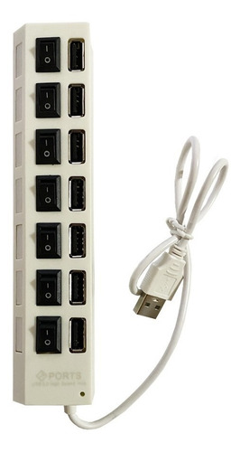 Imagen 1 de 1 de Multi-interfaz Usb Para Computadora Con 7 Puertos Nuevo