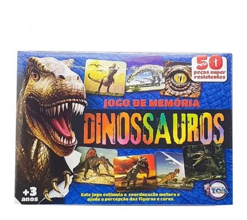 Jogo da memória Dinossauros - Jogo da memória Dinossauros - PAIS E