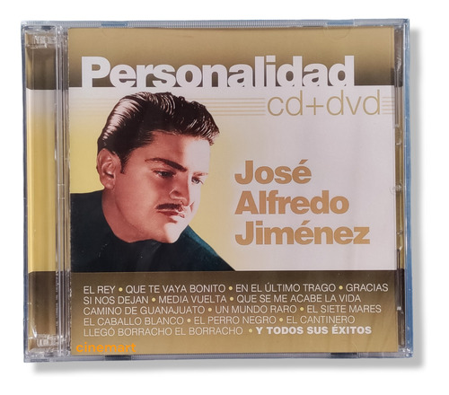 Jose Alfredo Jimenez Personalidad Cd+dvd