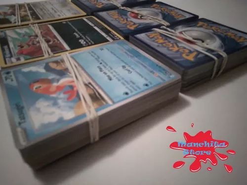 ORIGINAL - Lote de 50 Cards + 1 Pokemon GX/V SORTIDO, Magalu Empresas