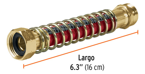 Protector Con Resorte P/manguera 3/4 Truper 10378 - 2 Pz