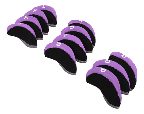 Juego De Protectores De Cabeza Violet Club De Neopreno, 11 U