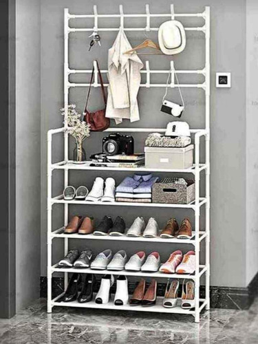 Imagen 1 de 1 de Zapatera Multifuncional Organizador De Zapatos De 5 Niveles