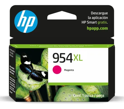 Cartucho De Tinta Hp 954xl Magenta