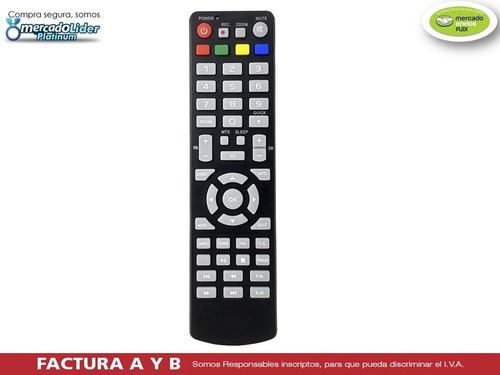 Imagen 2 de 7 de Control Remoto Led Smart Para Ken Brown Tonomac Admiral