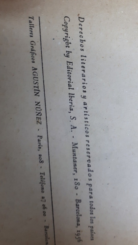 El Idiota Dostoyevsky Vol 2 1956 Barcelona (Usado)