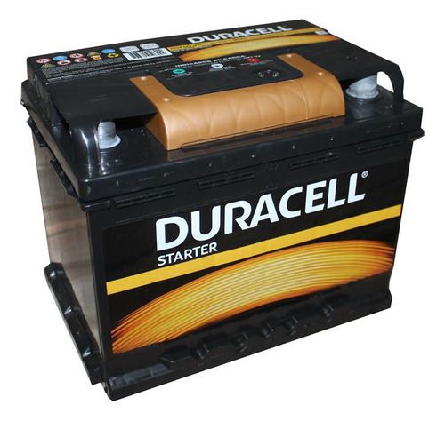 Batería Duracell 12x60 Vw Gol Ii 1.8i Nafta 1995-1997