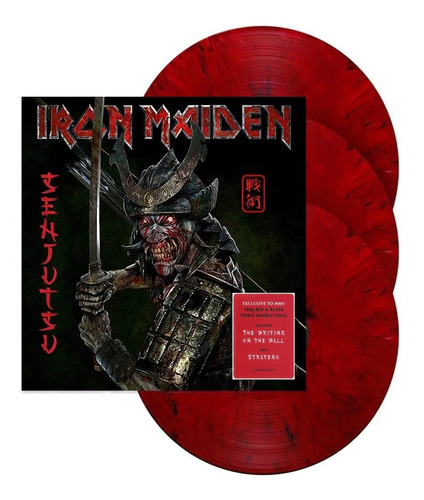 Iron Maiden - Senjutsu - 3 Lp Vinyl / Rojo