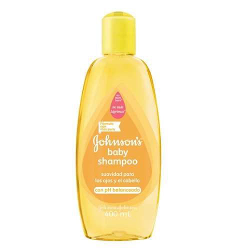 Imagen 1 de 1 de Shampoo Johnson's Baby pH Balanceado en botella de 400mL por 1 unidad