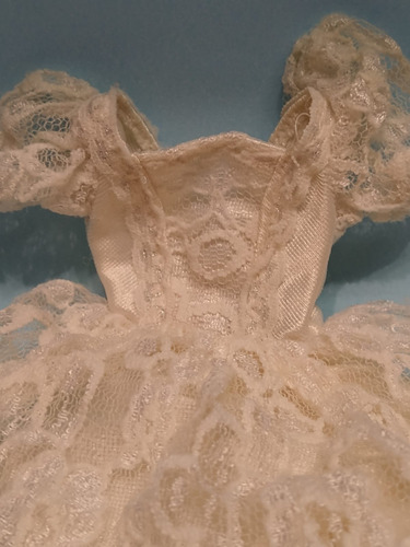 Vestido Da Boneca Barbie Noiva Moda Festa 1990 Estrela (Usado)