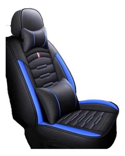 Kit Funda Cubre Asiento Auto Premium Luxury Con 4 Almoadilla