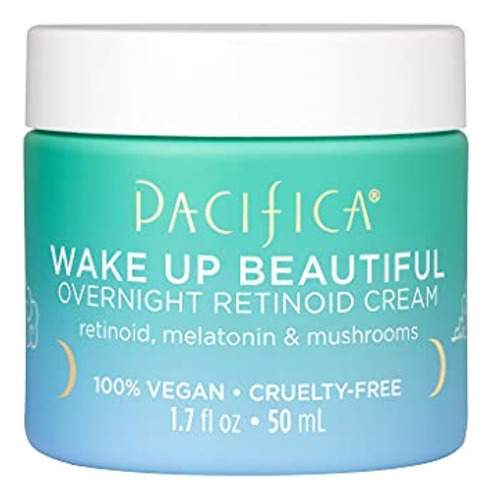 Pacifica Wake Up Beautiful Overnight Retinoid Cream 1.7 Oz