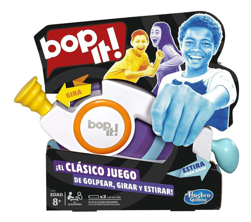 Bop It Clasico New Juego De Memoria En Español Hasbro (e6393