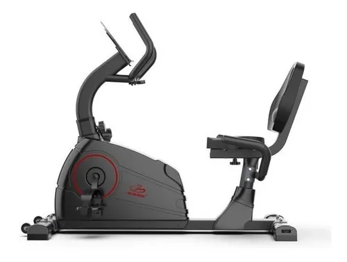 Bicicleta fija best sale horizontal con respaldo