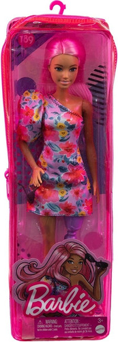 Barbie Fashionistas Muñeca Barbie Protesis Cabello Rosa #189