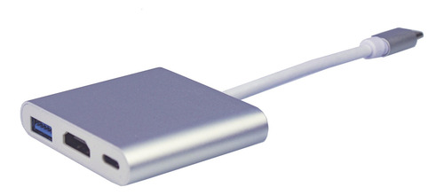 Adaptador Multipuerto Usb-c 3.1 A Hdmi 4k / Usb 3.0 /usb C