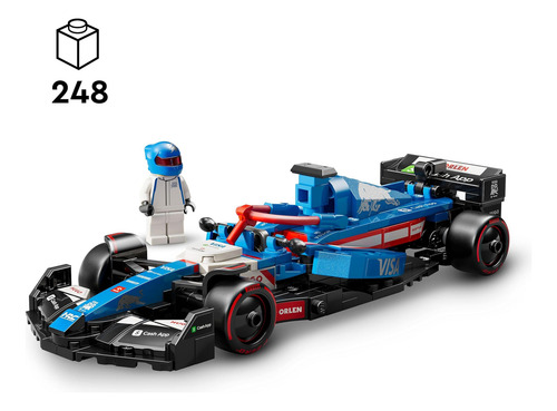 Kit Lego Speed Champions Para Niños 1-5 Años Auto F1-