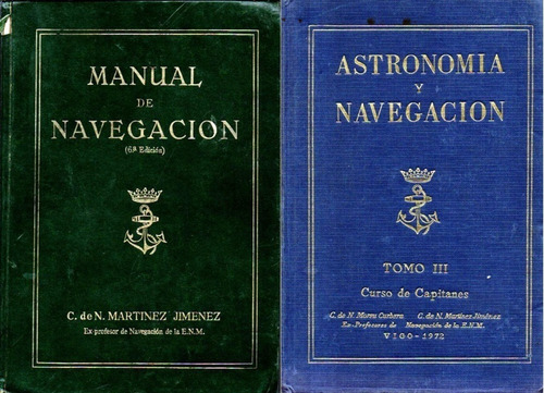 Manuel De Navegacion Capitan De Navio Martinez Jimenez Vigo (Usado)