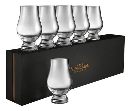 Glencairn Vaso De Whisky, Juego De 6 En Caja De Presentacin