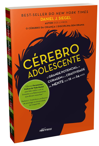 Cérebro Adolescente: O grande potencial, a coragem e a criatividade da mente dos 12 aos 24 anos, de Siegel, Daniel J.. nVersos Editora Ltda. EPP, capa mole em português, 2016