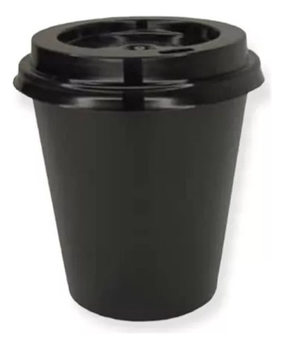 Vaso Café Plástico Con Tapa 7 Oz 50 Unidades Tienda Fisica