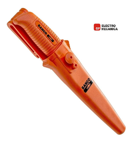 Imagen 4 de 10 de Cuchillo Bahco 1446 De Acero Inoxidable Con Funda Rigida