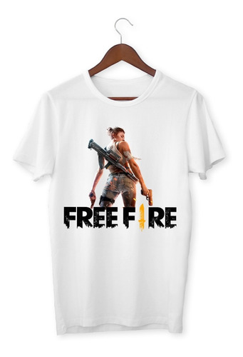 Remera Niños: Free Fire #r 