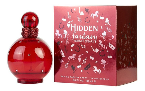 Perfume Original Fantasy Hidden Britne - Ml A $999