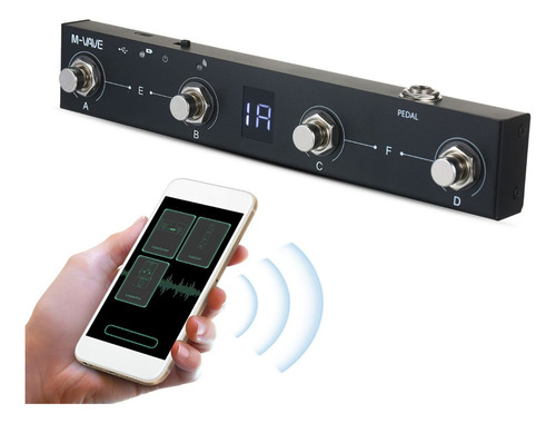 Controlador De Pedales Midi App Control Controller M-vave