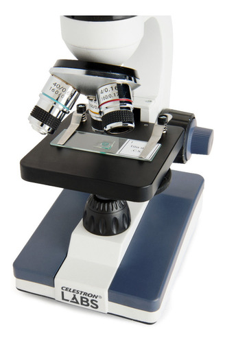 Imagen 3 de 9 de Microscopio Celestron Labs Cm400 Foco Micrométrico Led Gtía