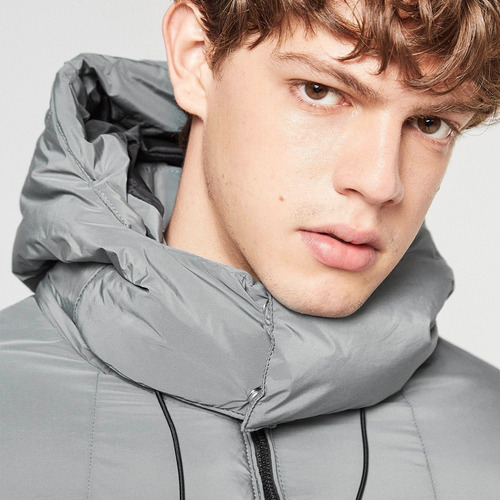 Campera Inflada Enki Grey
