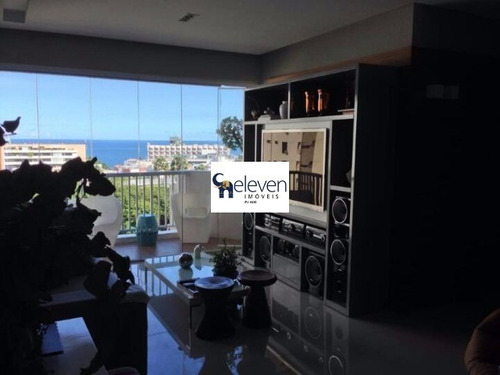 Imagem 1 de 9 de Apartamento Para Venda Jardim Apipema, Salvador Nascente 3 Dormitórios Sendo 3 Suítes, 2 Salas, 1 Banheiro, 1 Vaga, 154 M². - Mc043 - 69316441