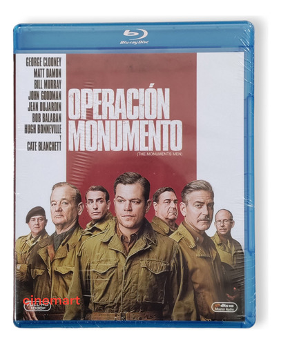 Operacion Momumento Matt Damon Pelicula Bluray