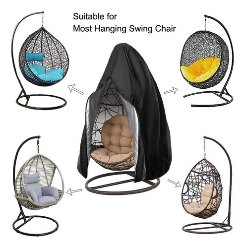 Funda Antipolvo Con Cremallera Para Silla De Columpio